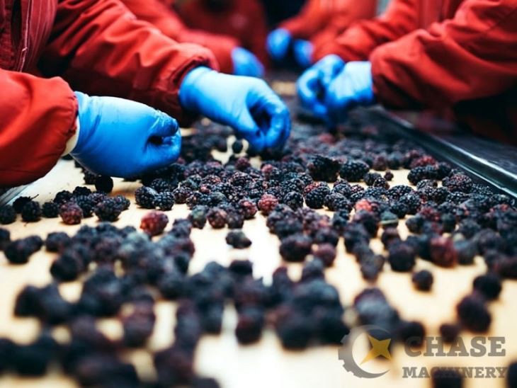 Blackberries Production Line